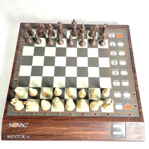 Novag mentor schachcomputer - novag, 16