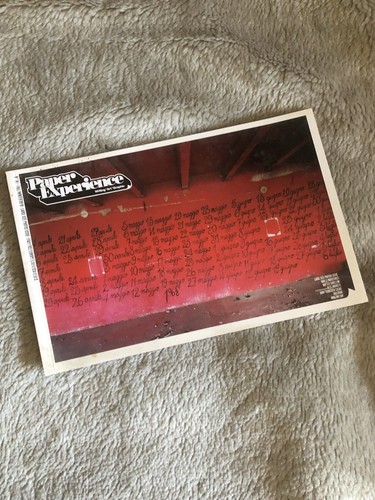 Paper experience vintage - experience,