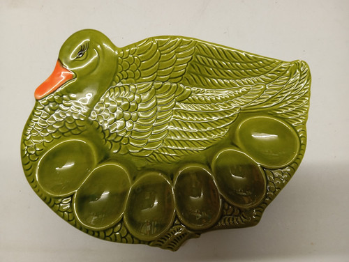 Keramik eierplatte enten - keramik,