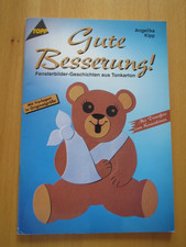 Gute Besserung! Fensterbilder-Geschichten aus Tonkarton mit Vorlagen