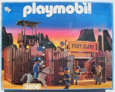 PLAYMOBIL 3806 FORT GLORY Komplett in OVP Western Nordstaatler Soldaten Figuren