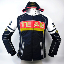 Bogner Skijacke Racing Team Damen Gr. 38 (US 8) Softshelleinsatz Kapuze