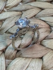 Damen Ring 14K 585 Weißgold