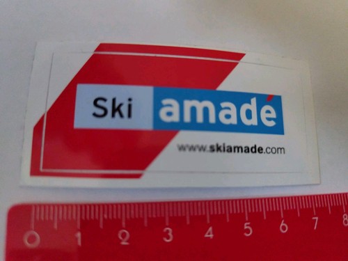 Aufkleber ski amade - ski,