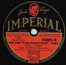 SCHELLACK Jack Payne And His