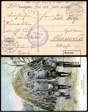 Deutsch-Südwestafrika Stempel Swakopmund 1905 u Schutztruppe Etappenkommandantur