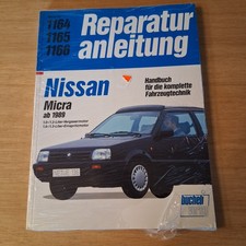Nissan Micra ab 1989 Reparaturanleitung Bucheli Verlag Handbuch