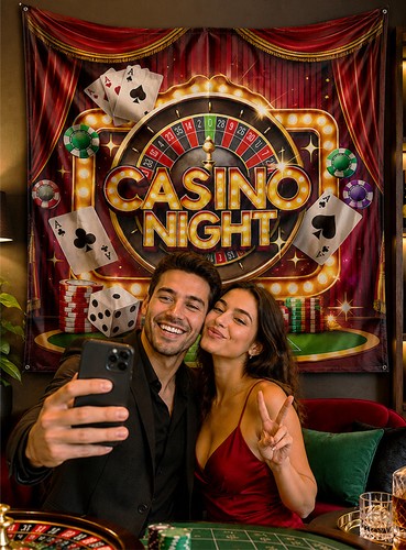 Casino night stoffhintergrund - night,