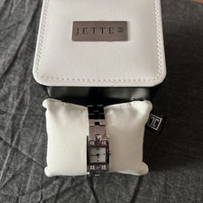 ⭐Jette Joop uhr Damen Armbanduhr mit Glitzer Box Gliederarmband ⭐
