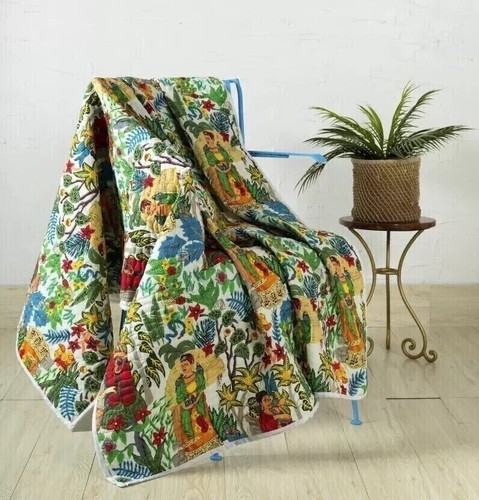 Vintage kantha quilt - vintage, Überwurf