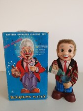 Yonezawa Blushing Willy Batterie Automat Litho Japan Blechspielzeug 1960er OVP 