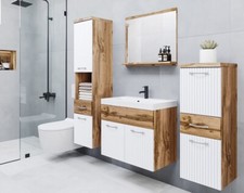 Badmöbel-Set Lawinja 5tlg MDF