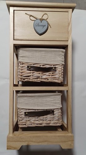 Kommode aus massivholz natur - kommode,