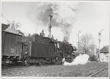 Foto, DDR, Eisenbahn Dampflok