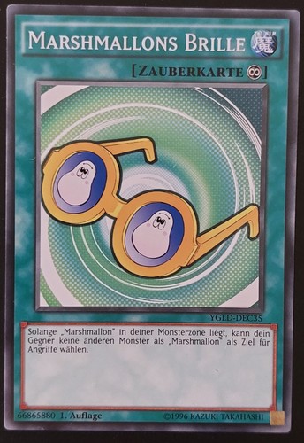 Yugioh marshmallons brille - -,