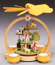  Teelicht-Pyramide Sommerwiese