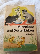 DDR Kinderbuch / Miezekatz und Dotterküken ,W.Sutejew , Broschur