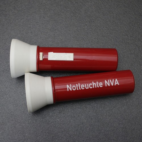 Taschenlampe ddr rot weiß - taschenlampe,