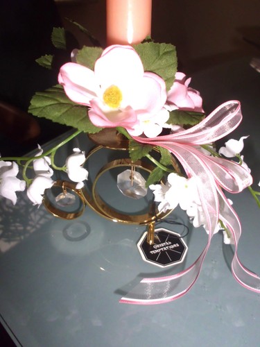 Vintage kerzenhalter swarovski - vintage,