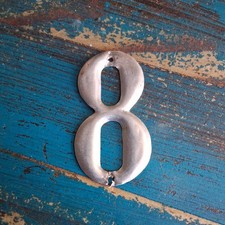 Zahl 8 Metal Aluminium Zahlen