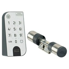 Burg Wächter Elektronisches Türschloss secuENTRY easy 7602 FP - FINGERPRINT -