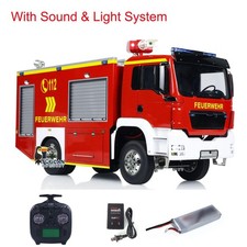 HotSale 1:14 4x2 RC Feuerwehrauto RTR Auto Fernsteuerung Feuerwehrfahrzeug Sound