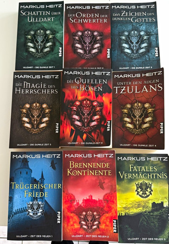 Piper markus heitz ulldart 9 - ulldart, 1-9