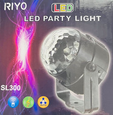 Discokugel Discolicht Partylicht 2er Set mit Fernbedienung Gerbraucht