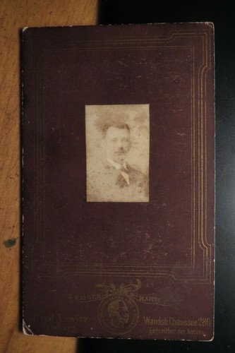 Mann 1880er jahre - -,