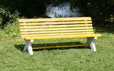 Gartenbank parkbank betonbank - gartenbank,