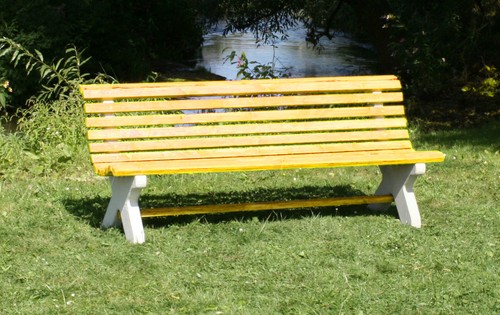 Gartenbank parkbank betonbank - parkbank,
