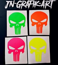 NEON Skull Aufkleber Auto Style Sticker Tuning Racing JDM Schocker Verschiede