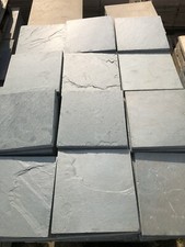Terrassenplatten Schiefer Grau