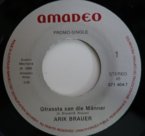 Arik brauer gfrassta san - -, die