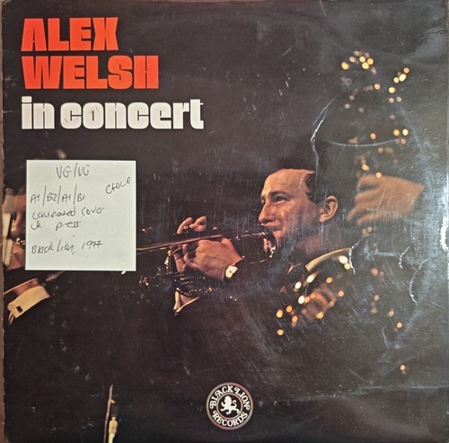 Alex welsh concert vinyl - welsh,