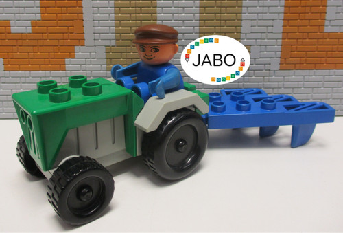 Lego duplo traktor - ),