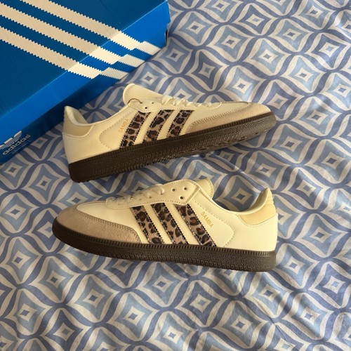 Adidas samba leopard print - og,