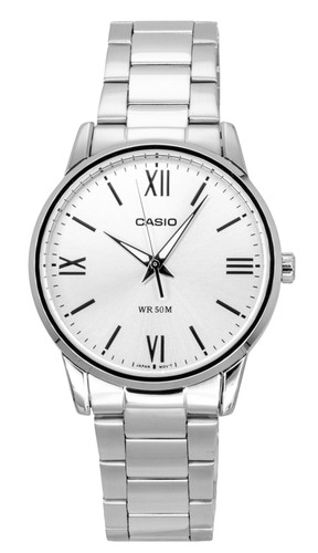 Casio analog stainless - casio,