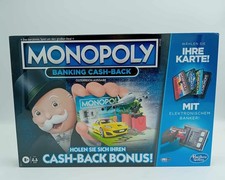 Hasbro  Monopoly Banking Cash Back  Kartenleser Österreich Version NEU in Folie