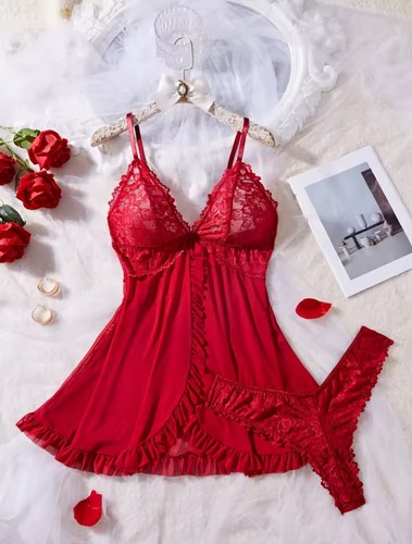 Sexy spitzen dessous set - spitzen-dessous-set, für