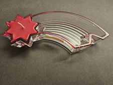 Nachtmann Leuchterschale Christmas Komet selten Bleikristall