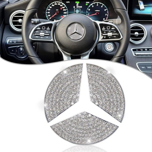 Bling lenkrad emblem 49mm - bling,