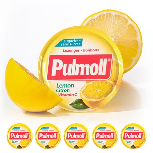 Pulmoll lemon vitamin c - -,