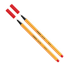2 x Stabilo Point 88 Fineliner