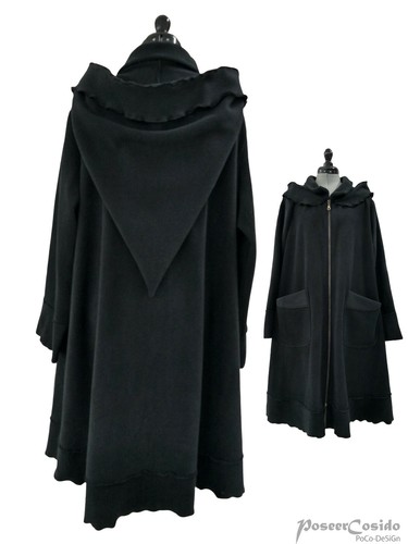 Lagenlook fleece jacke - fleece,