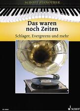Klavier Noten : Das waren noch