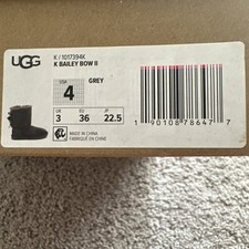 UGG K bailey bow II/New/size