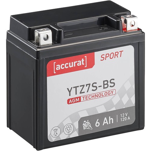 Motorradbatterie ytz7s agm 12v - motorradbatterie,
