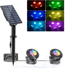 Solar RGB Teichbeleuchtung 2