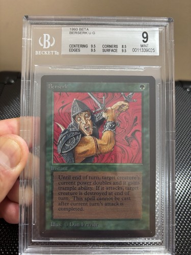 Beta mtg graded - graded, berserk